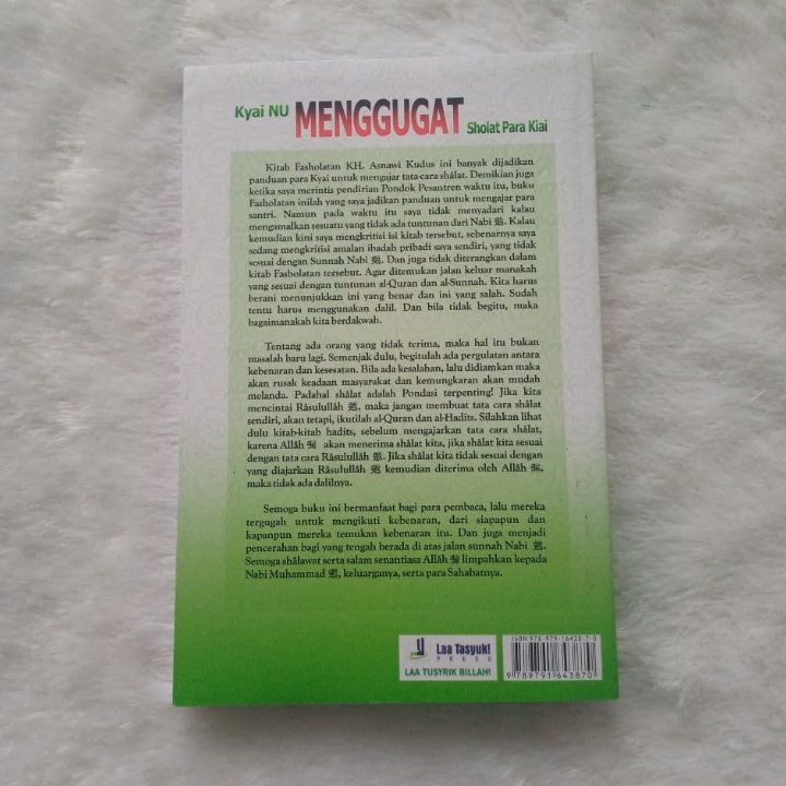 Buku Kiai NU Menggugat Shalat Para Kiai