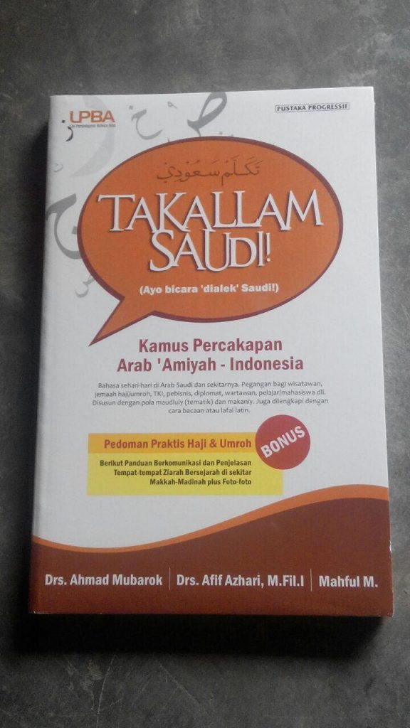 Buku Takallam Saudi! Ayo Bicara Dialek Saudi cover