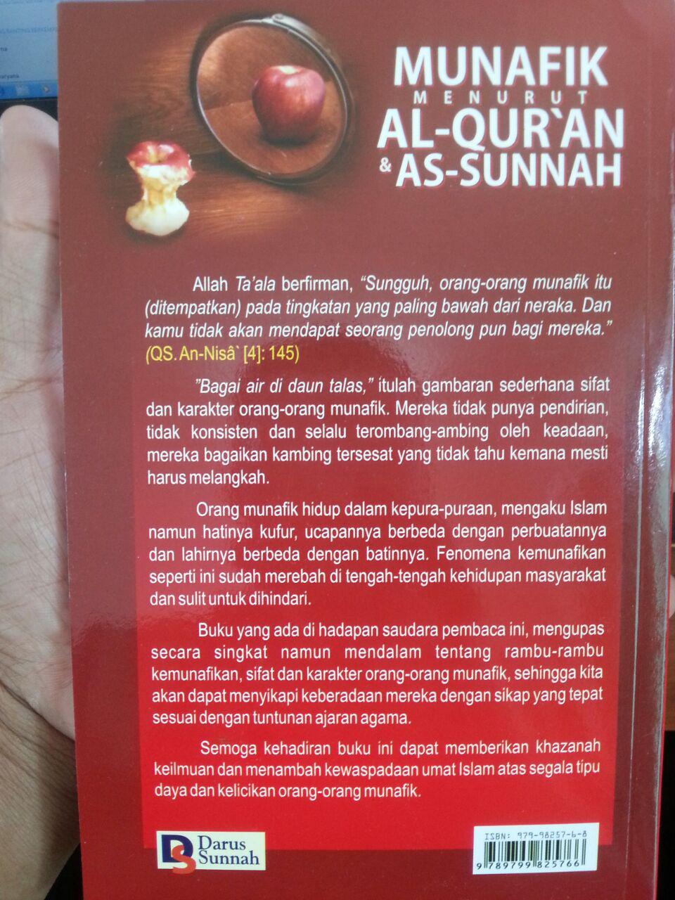 Buku Munafik Menurut Al-Quran dan As-Sunnah cover 2
