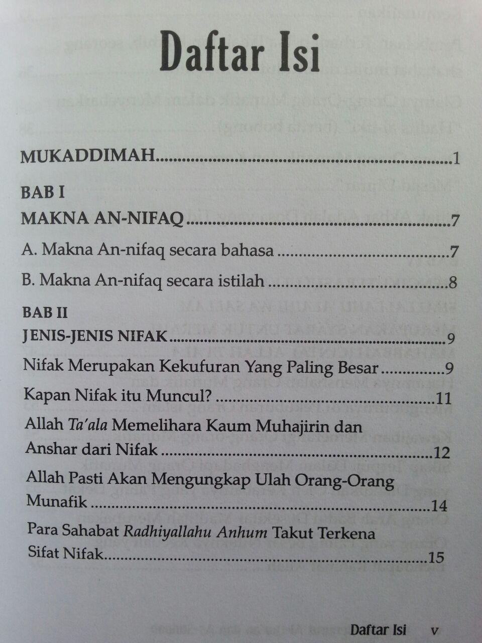 Buku Munafik Menurut Al-Quran dan As-Sunnah isi 2