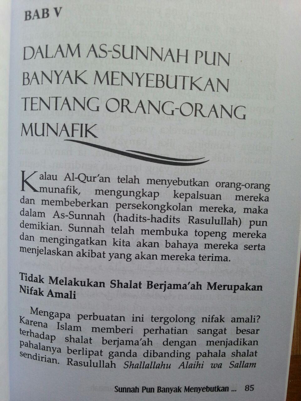 Buku Munafik Menurut Al-Quran dan As-Sunnah isi 3