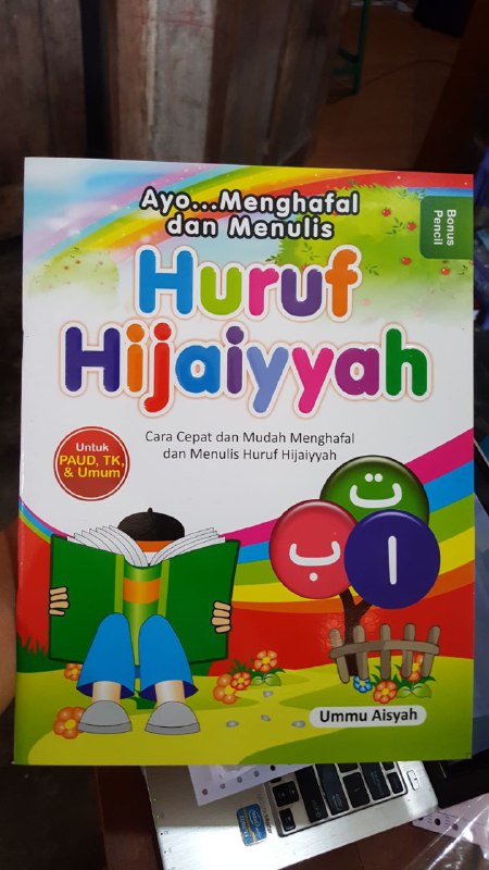 Buku Cara Cepat Menghafal Dan Menulis Huruf Hijaiyyah cover