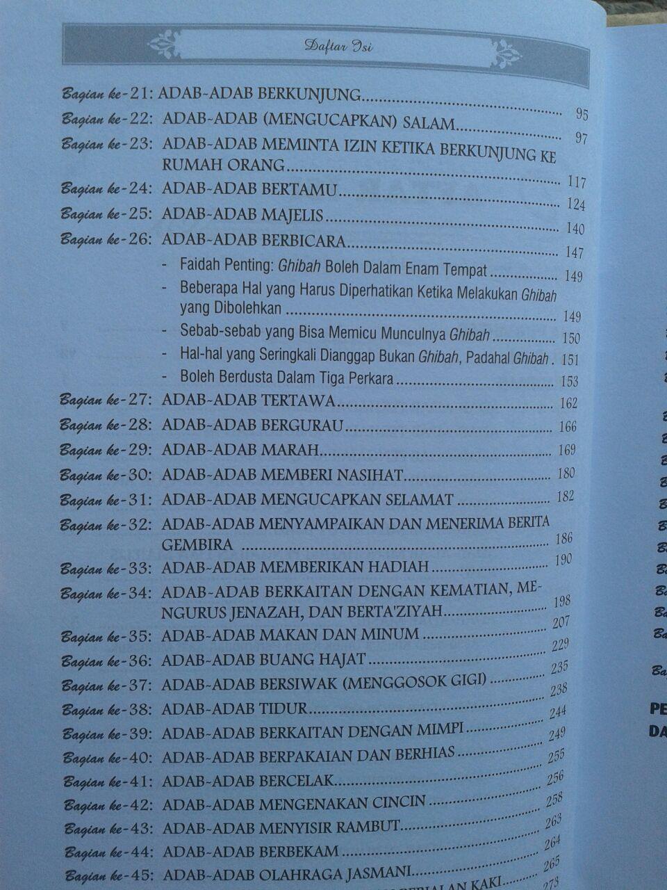 Buku Panduan Lengkap Praktis Adab dan Akhlak Islami isi 3