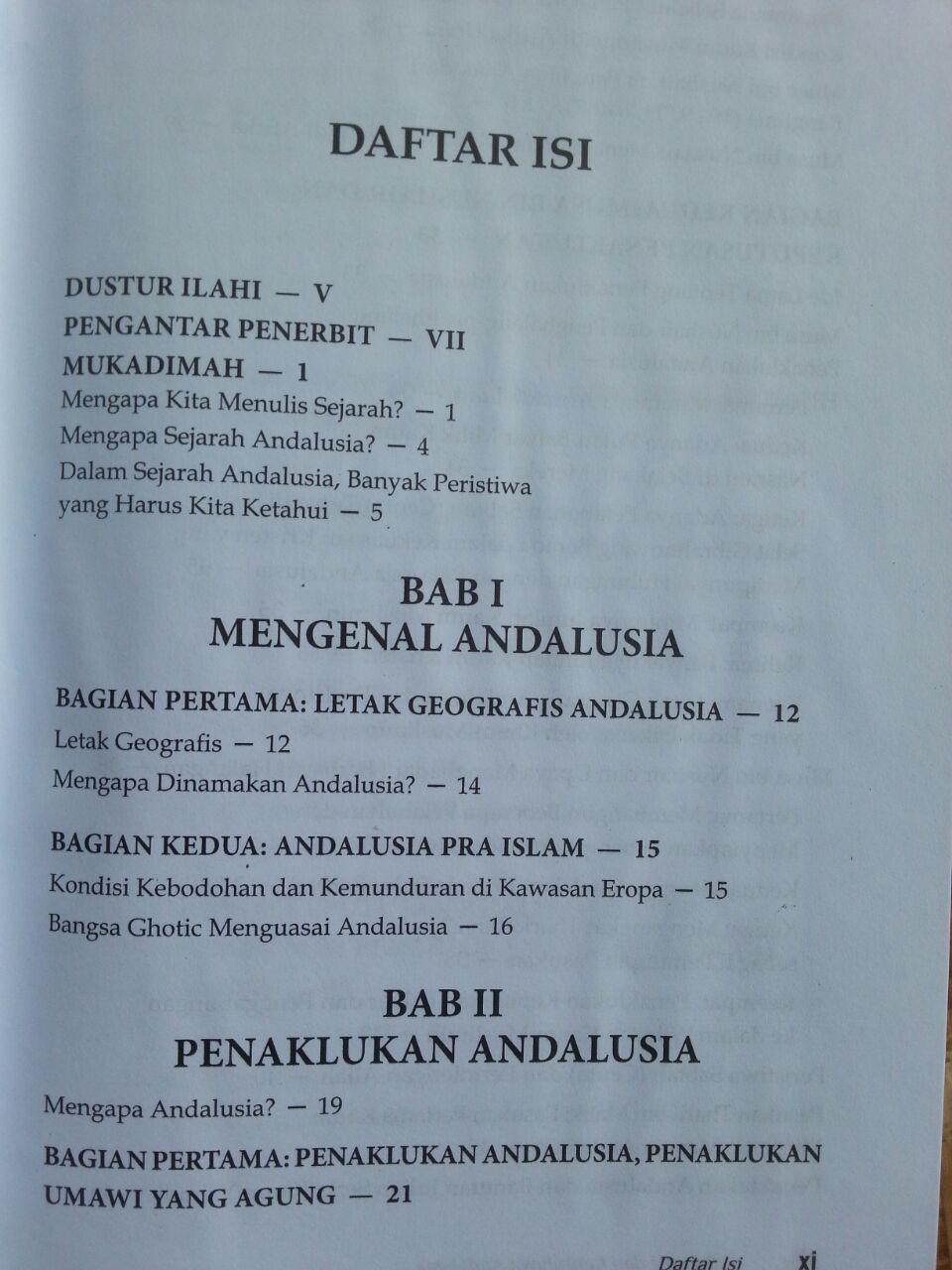 Buku Bangkit Dan Runtuhnya Andalusia isi 2