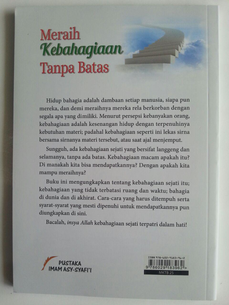Buku Meraih Kebahagiaan Tanpa Batas cover