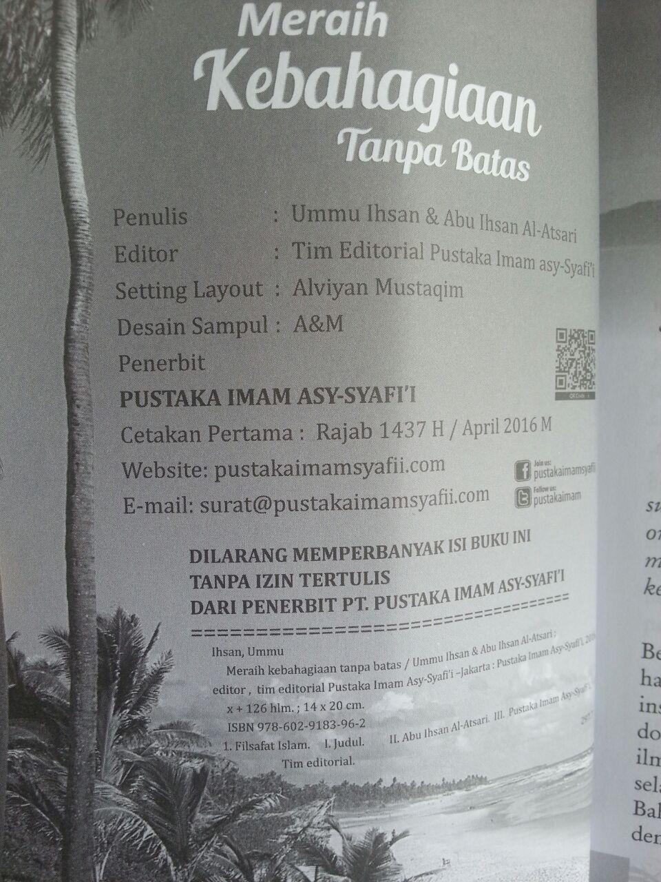 Buku Meraih Kebahagiaan Tanpa Batas isi 2