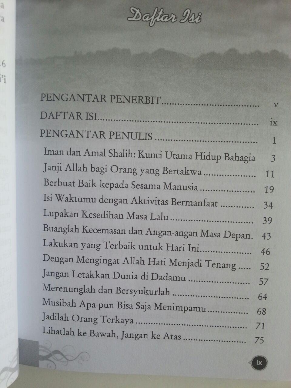 Buku Meraih Kebahagiaan Tanpa Batas isi