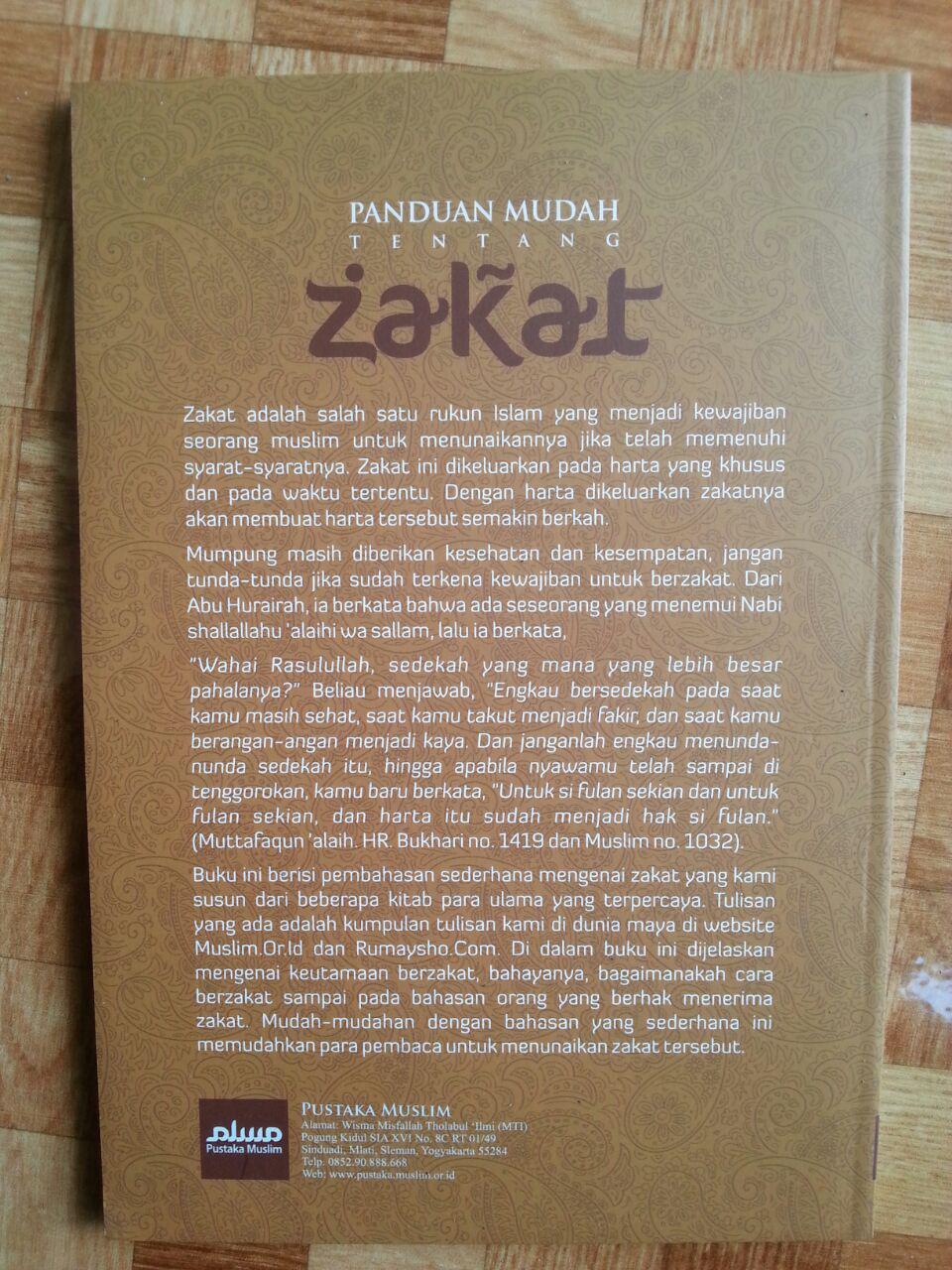 Buku Panduan Mudah Tentang Zakat cover