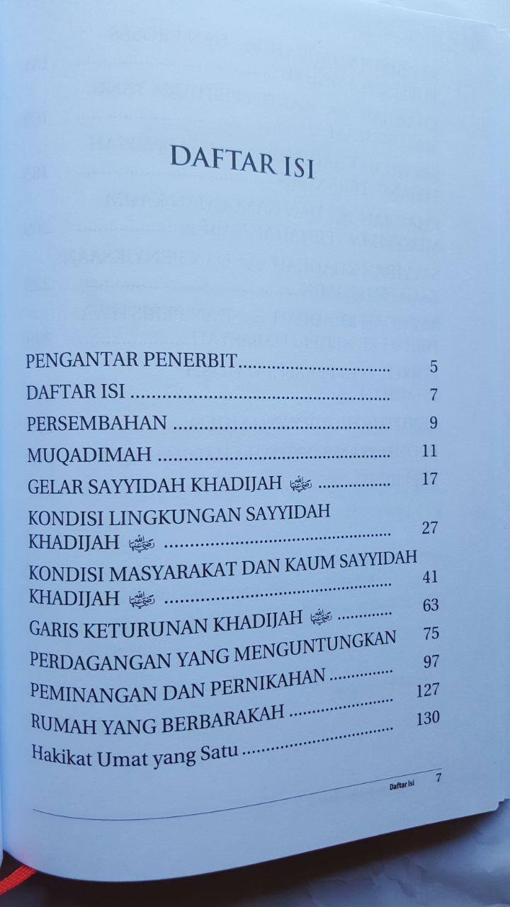 Buku Khadijah Teladan Agung Wanita Mukminah isi 2