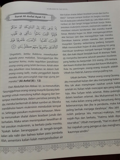 Buku Asbabun Nuzul Penjelasan Lengkap Sebab Turunnya Ayat Al-Quran Cover Isi