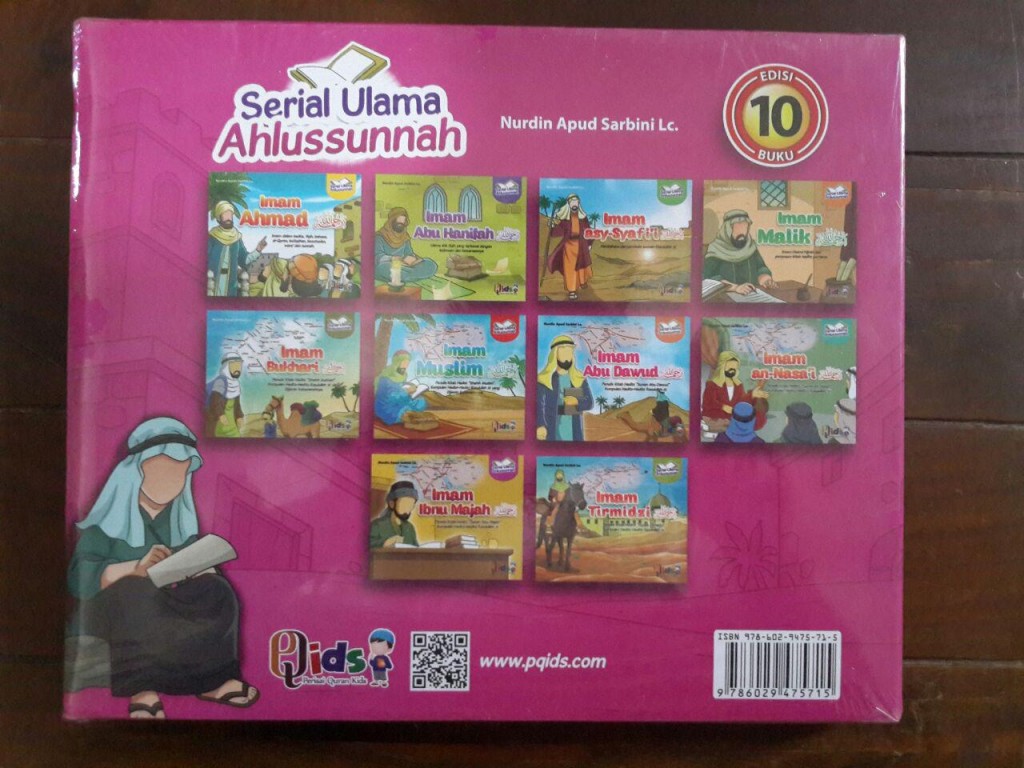 Buku Anak Serial Ulama Ahlussunnah Edisi 10 Imam Set 2