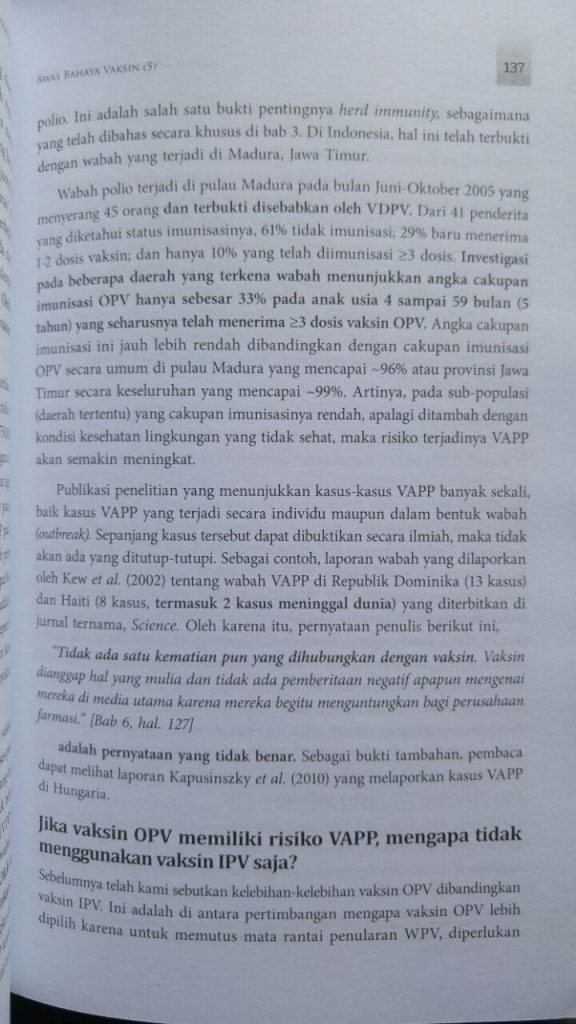 Buku Imunisasi Lumpuhkan Generasi? isi