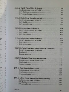 Buku The Miracle Of Asmaul Husna Daftar Isi