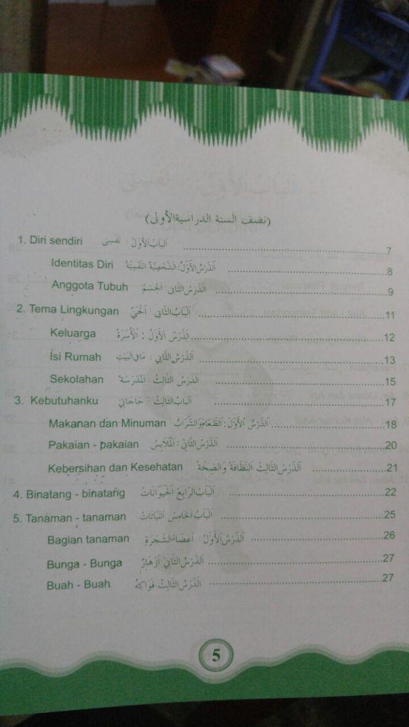 Buku Bahasa Arab Untuk Anak isi 3