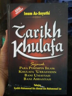 Buku Tarikh Khulafa Sejarah Para Pemimpin Islam Cover