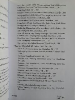 Buku Tarikh Khulafa Sejarah Para Pemimpin Islam Daftar Isi
