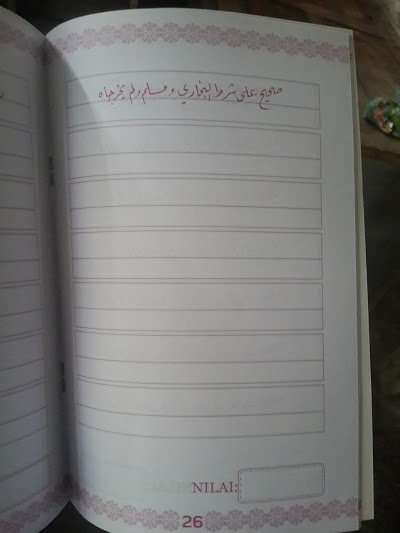 Buku Menulis Cepat Dan Indah Dengan Khoth Riq'ah Isi 3
