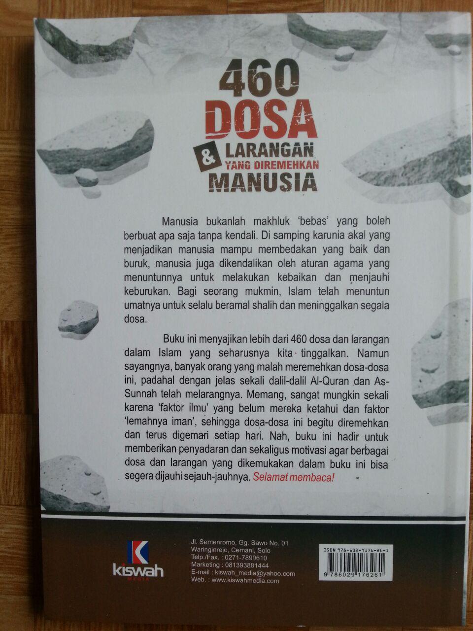 Buku Dosa Dosa Yang Diremehkan Manusia Ensiklopedi 460 Dosa & Larangan cover