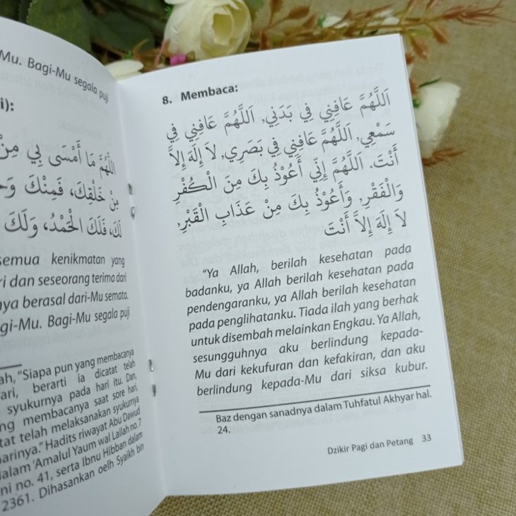 Buku Saku Dzikir Pagi Petang Dan Bada Shalat Fardhu