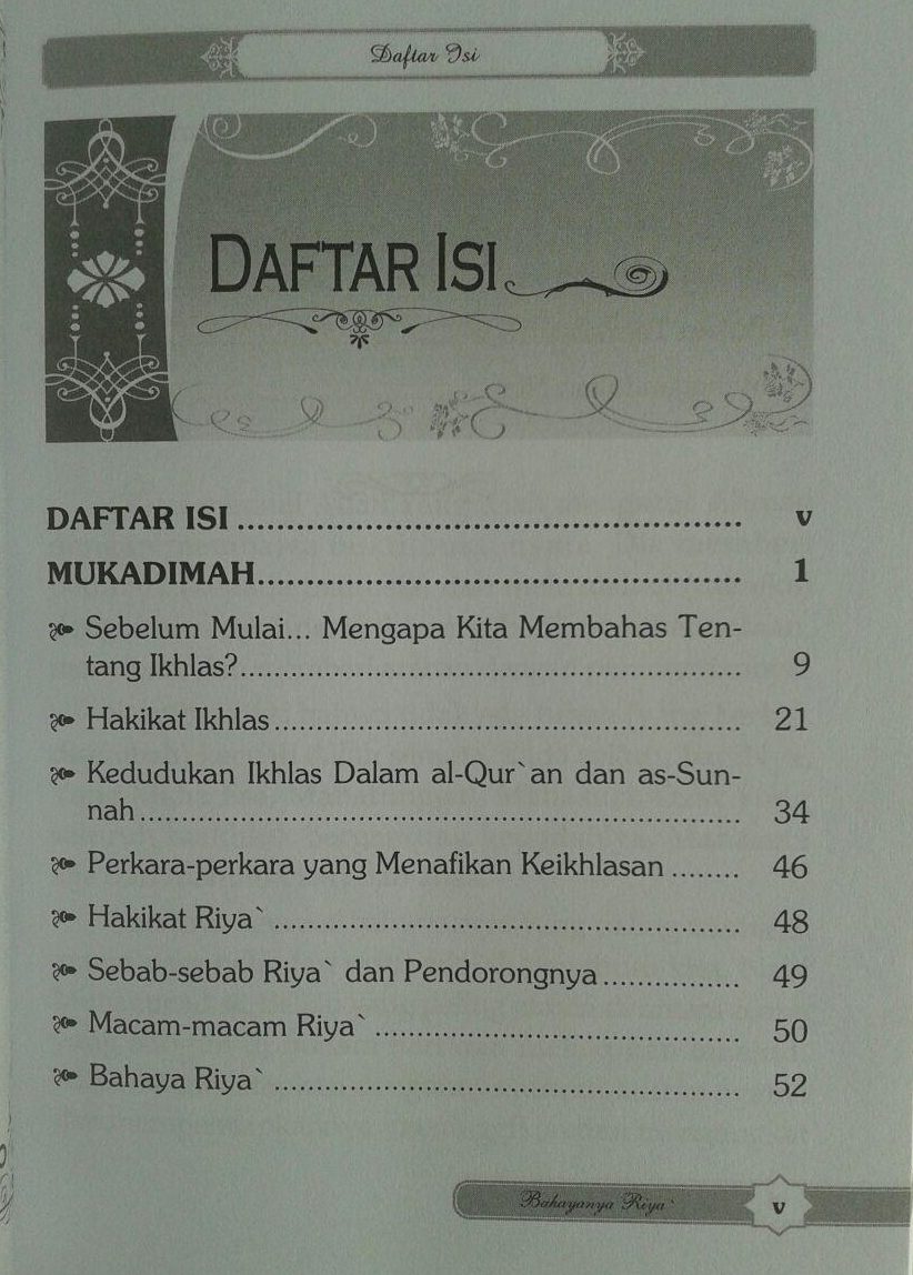 Buku Dahsyatnya Ikhlas Bahayanya Riya isi 2