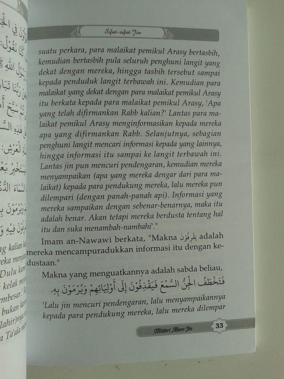 Buku Misteri Alam Jin Berdasarkan Al-Quran dan As-Sunnah isi 3