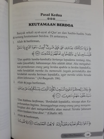 Buku Agar Doa Dikabulkan Sebab Terkabul Tertolaknya Doa Isi