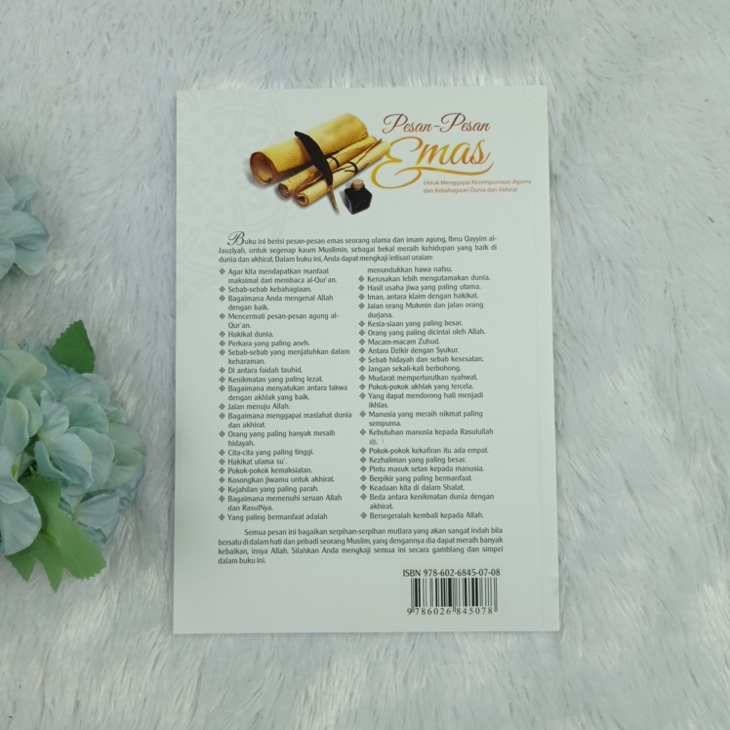 Buku Pesan-Pesan Emas Menggapai Bahagia Dunia Akhirat
