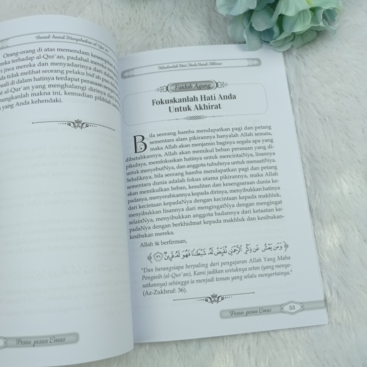 Buku Pesan-Pesan Emas Menggapai Bahagia Dunia Akhirat