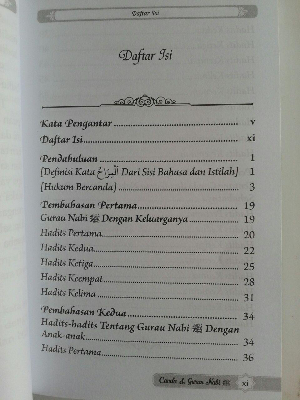 Buku Saku Canda Dan Gurau Nabi 9,000 15% 7,650 isi