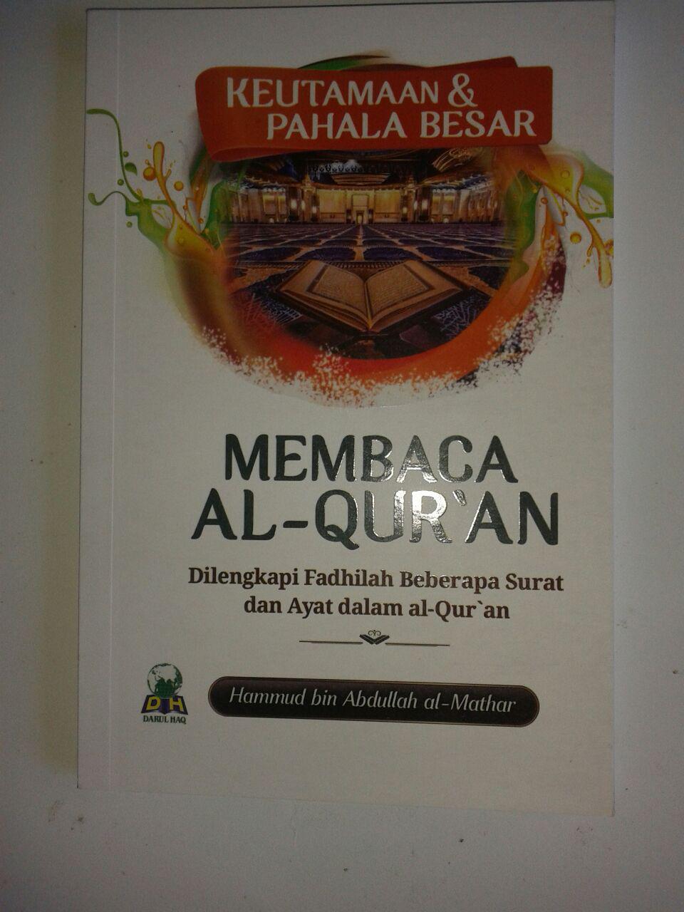 Buku Saku Keutamaan Dan Pahala Besar Membaca Al-Qur'an cover 2