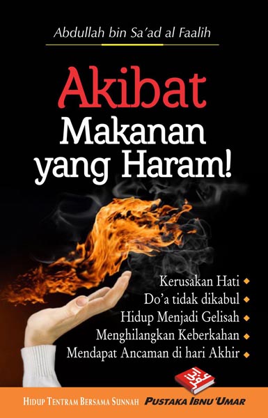 Buku Saku Akibat Makanan Yang Haram Cover