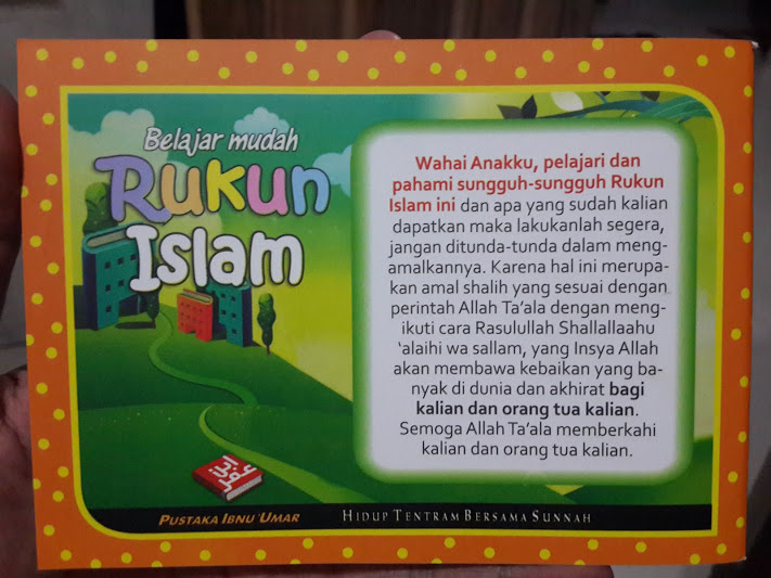 Buku Anak Belajar Mudah Rukun Islam Cover 2