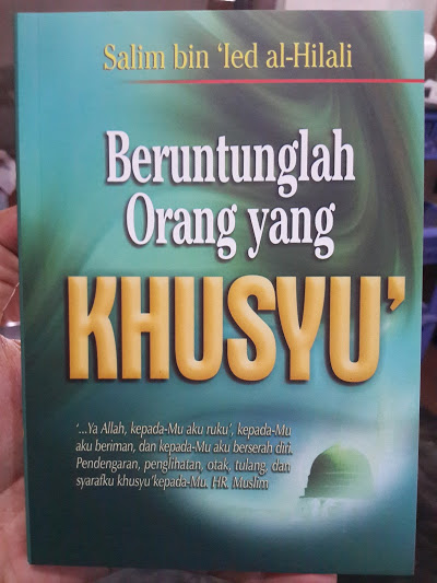 Buku Beruntunglah Orang Yang Khusyuk Cover