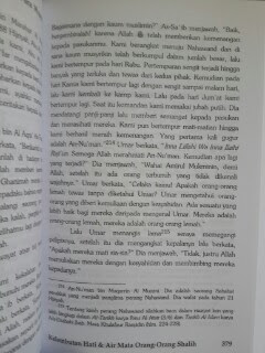 Buku Kelembutan Hati Dan Air Mata Orang-Orang Shalih Isi