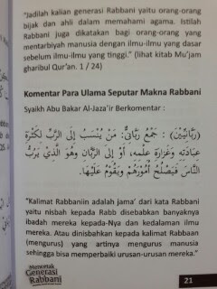 Buku Mencetak Generasi Rabbani Pendidikan Generasi Isi