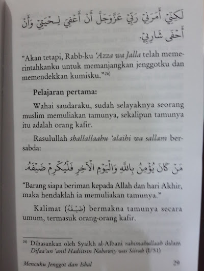 Buku Saku Mencukur Jenggot Dan Isbaal Isi