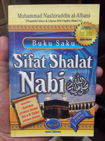 Buku Saku Sifat Shalat Nabi Oleh Syaikh Albani Cover