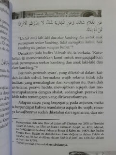 Buku Sunnah-Sunnah Setelah Kelahiran Isi