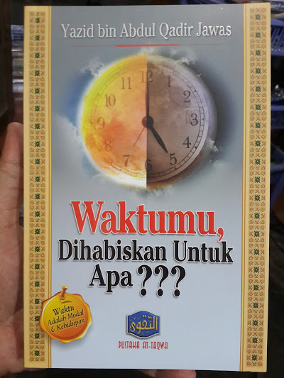 Buku Waktumu Dihabiskan Untuk Apa? Cover