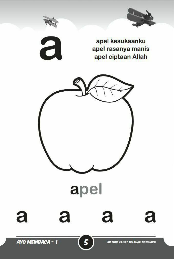 Buku Anak Ayo Membaca Metode Cepat Belajar Membaca Isi 2