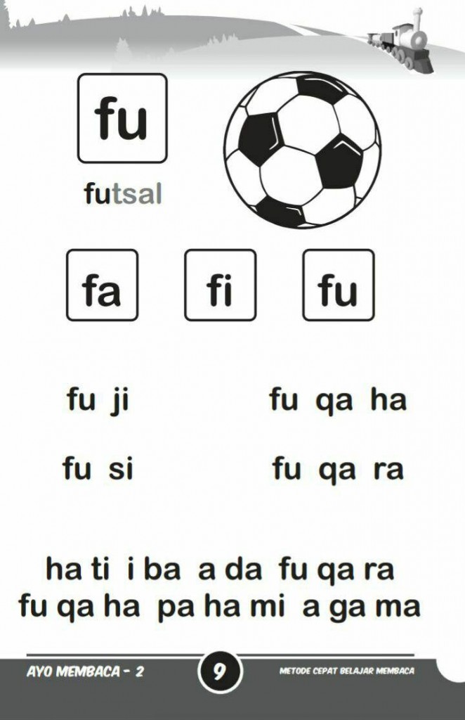 Buku Anak Ayo Membaca Metode Cepat Belajar Membaca Isi 5