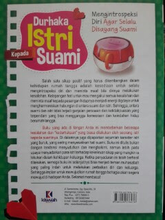 Buku Durhaka Istri Kepada Suami Cover 2