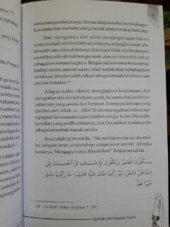 Buku Durhaka Istri Kepada Suami Isi