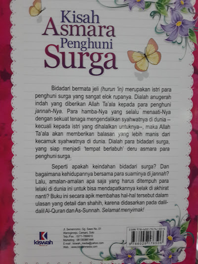Buku Kisah Asmara Penghuni Surga Cover 2