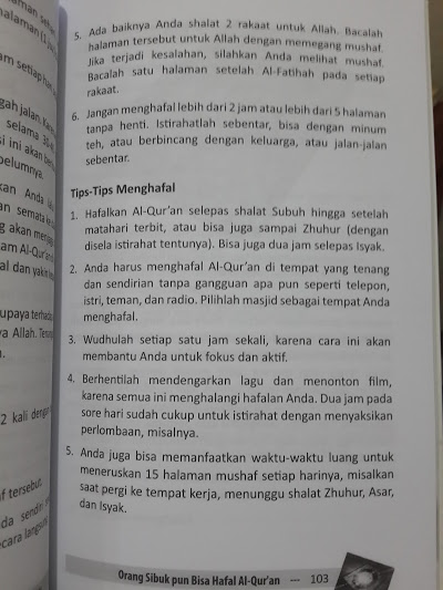 Buku Orang Sibuk Pun Bisa Hafal Al-Qur'an Isi