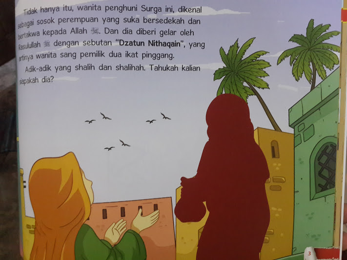 Buku Anak Wanita Wanita Penghuni Surga 1 Set 6 Jilid Seri 2 Isi