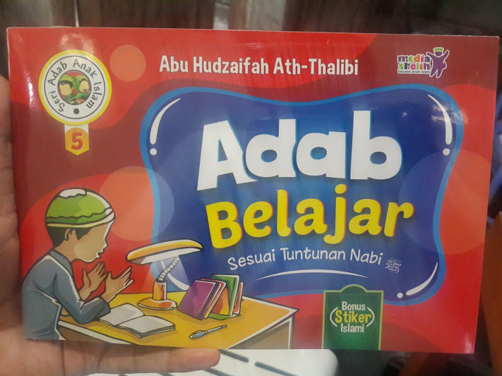 Buku Anak Adab Belajar Sesuai Tuntunan Nabi Cover