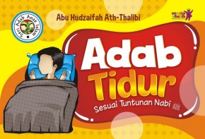Buku Anak Adab Tidur Sesuai Tuntunan Nabi Cover