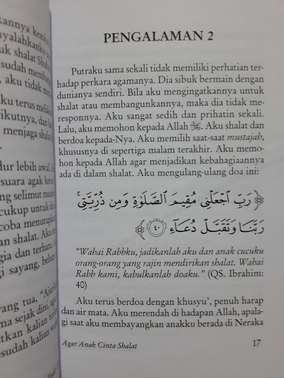 Buku Agar Anak Cinta Shalat Isi