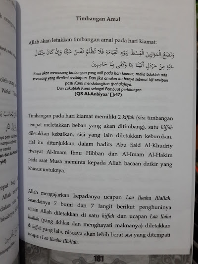 Buku Aqidah Imam Al-Muzani Murid Imam Asy-Syafi'i Isi